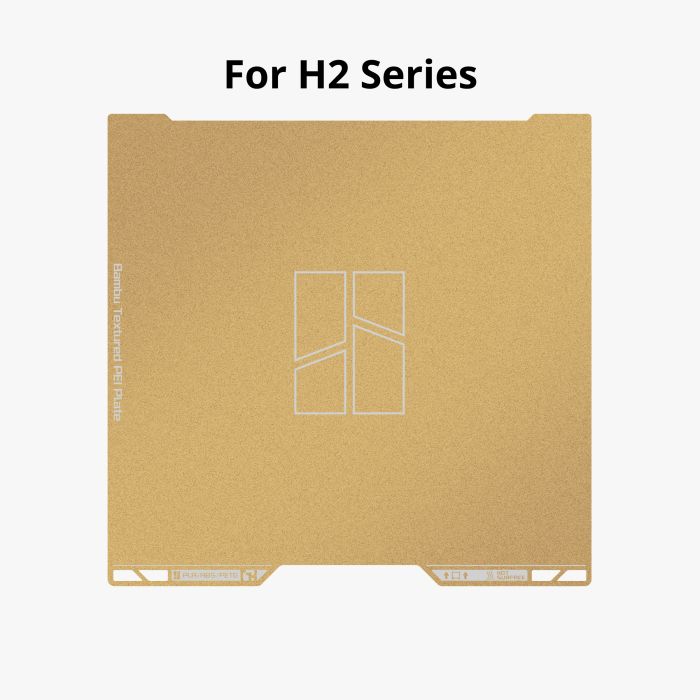 Bambu Textured PEI Plate для H2D та H2S двостороння текстурована пластина