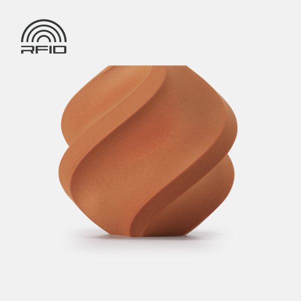 PLA Wood Clay Brown (13801) Глина коричнева деревоподібний ПЛА філамент Bambu Lab для 3д друку