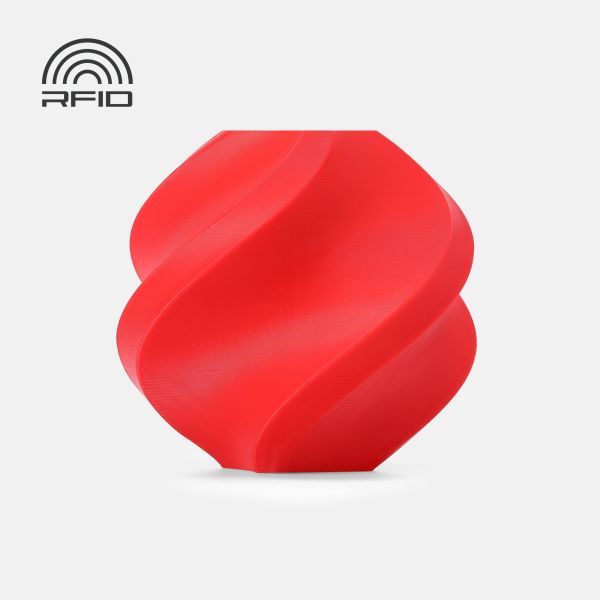 PETG-HF Red (33200) Червоний ПЕТГ філамент пластик Bambu Lab для швидкого 3д друку