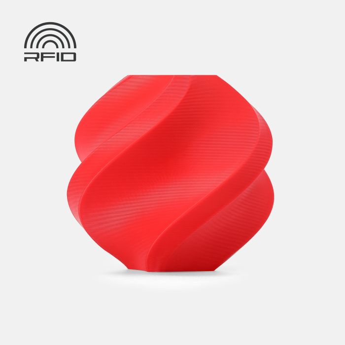 PETG-HF Red (33200) Червоний ПЕТГ філамент пластик Bambu Lab для швидкого 3д друку