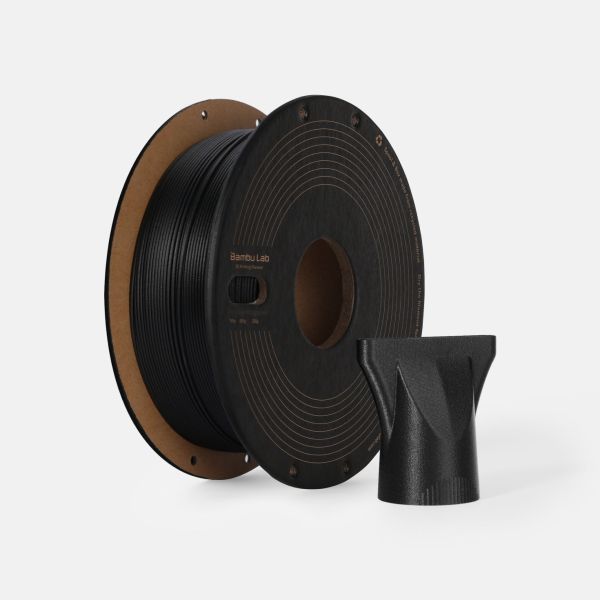 PPA-CF Black (73100) Чорний інженерний високотемпературний філамент Bambu Lab для 3d друку