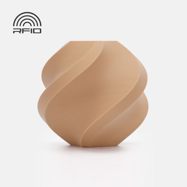 PLA Matte Caramel (11803) - матовий карамельний ПЛА філамент Bambu Lab пластик для 3д друку