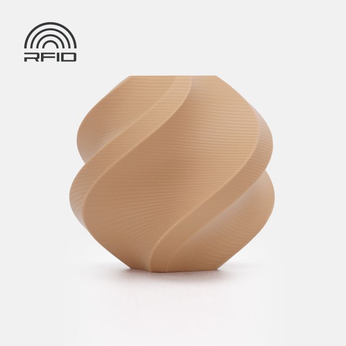 PLA Matte Caramel (11803) - матовий карамельний ПЛА філамент Bambu Lab пластик для 3д друку