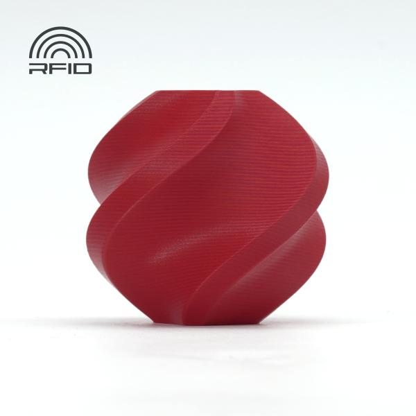 PLA Matte Dark Red (11202) - матовий темно-червоний ПЛА філамент Bambu Lab пластик для 3д друку