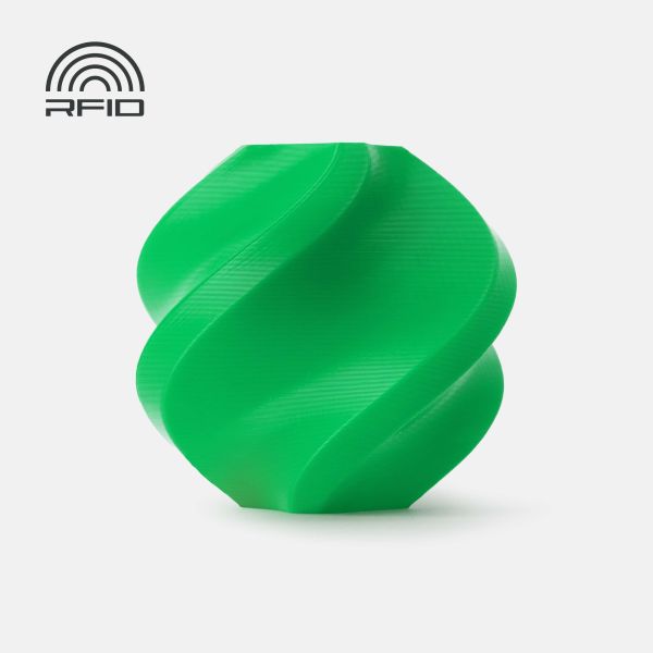 PLA Basic Bambu Green (10501) - бамбуковий зелений ПЛА філамент Bambu Lab пластик для 3д друку