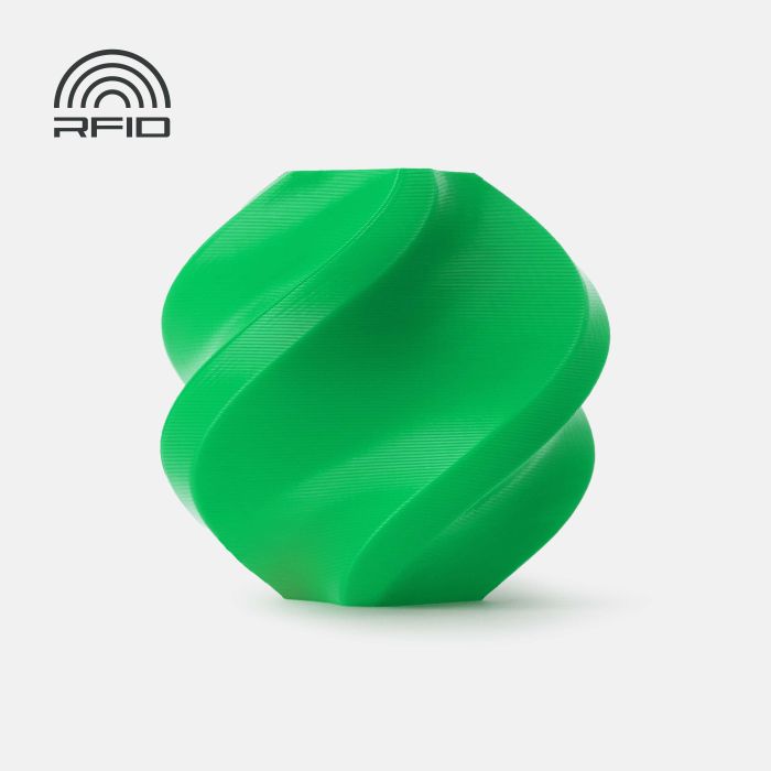 PLA Basic Bambu Green (10501) - бамбуковий зелений ПЛА філамент Bambu Lab пластик для 3д друку