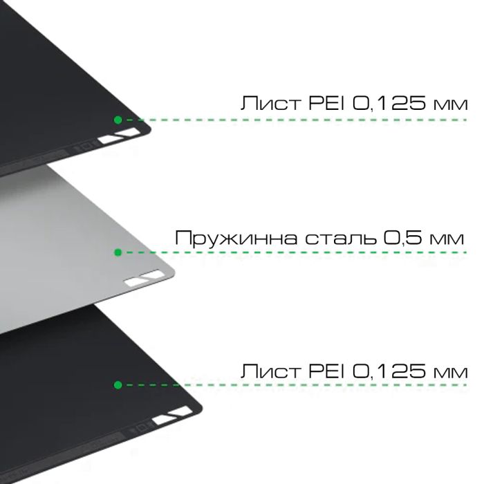 Bambu Smooth PEI Plate A1 mini серії гладка платформа для друку Bambulab
