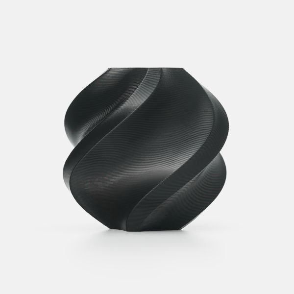 TPU 90A Black (51103) Чорний ТПУ м'який еластичний резиноподібний філамент Bambu Lab