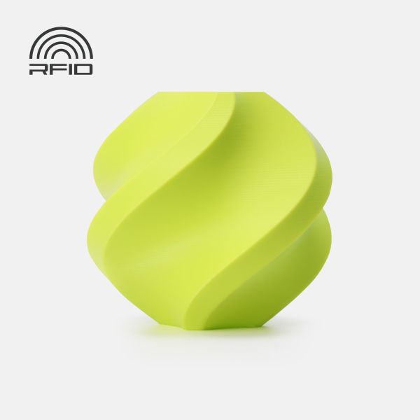 PLA Basic Bright Green (10503)  - світло-зелений ПЛА філамент Bambu Lab пластик для 3д друку