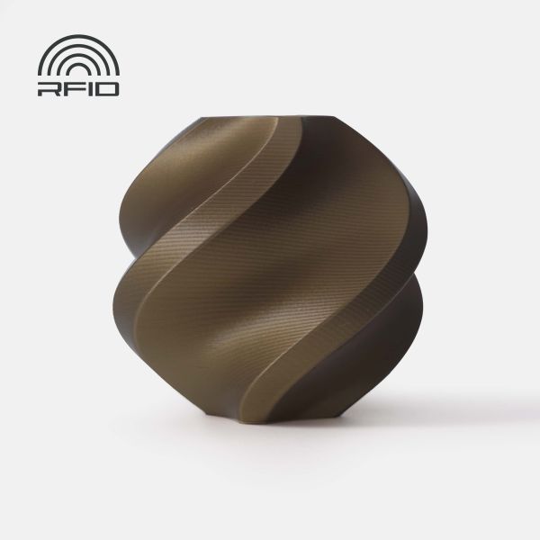 PLA Basic Bronze (10801)  -  бронзовий ПЛА філамент Bambu Lab пластик для 3д друку