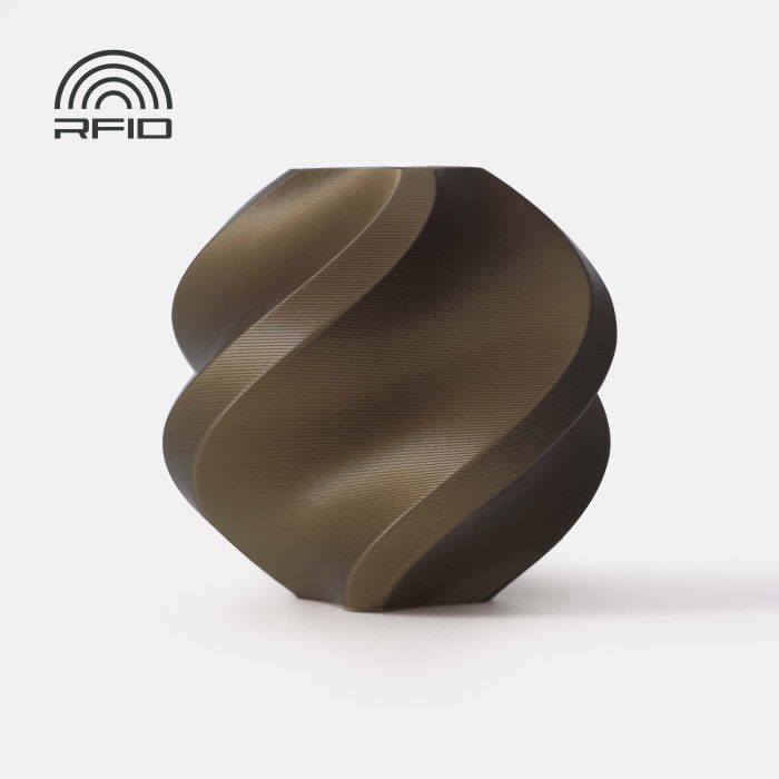PLA Basic Bronze (10801)  -  бронзовий ПЛА філамент Bambu Lab пластик для 3д друку