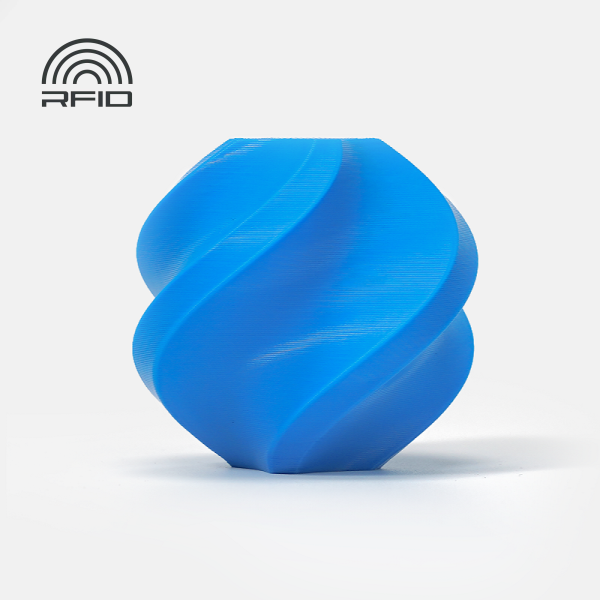 PLA Basic Cyan (10603) - блакитний ПЛА філамент Bambu Lab пластик для 3д друку