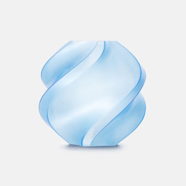TPU 90A  Crystal Blue (51601) ТПУ м'який еластичний резиноподібний філамент Bambu Lab