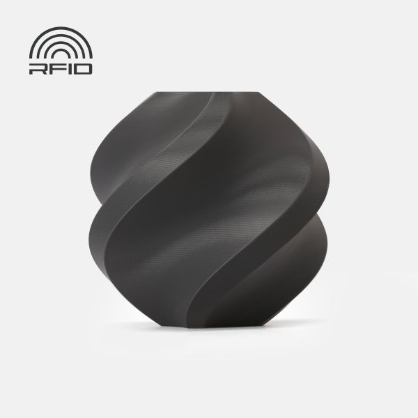 PLA Basic Dark Gray (10105) -  темно-сірий ПЛА філамент Bambu Lab пластик для 3д друку
