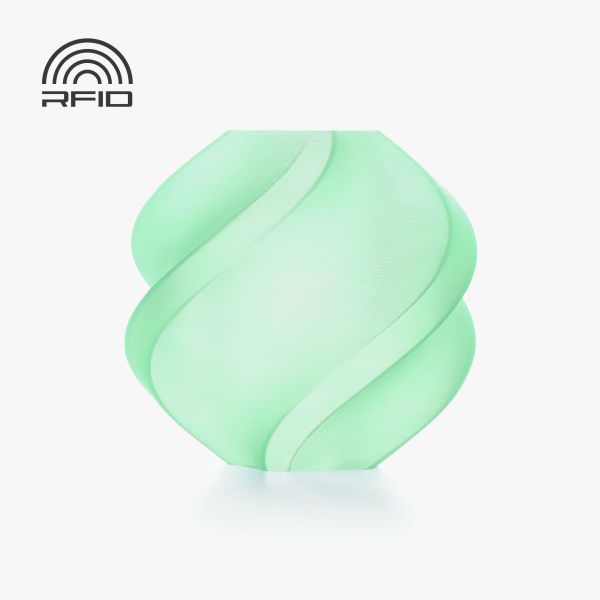 PLA Translucent Light Jade (13510)  - прозорий світло-зелений ПЛА філамент Bambu Lab пластик для 3д друку
