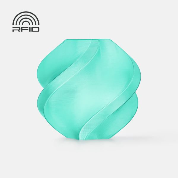 PETG Translucent Teal (32501) Бірюзовий прозорий ПЕТГ філамент пластик Bambu Lab для 3д друку
