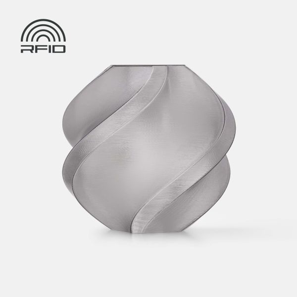 PETG Translucent Gray (32100) Сірий прозорий ПЕТГ філамент пластик Bambu Lab для 3д друку