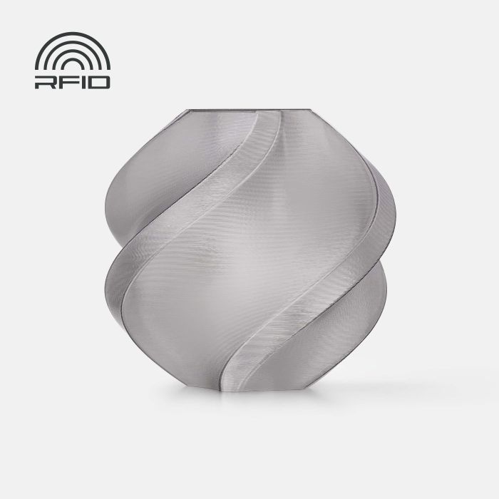 PETG Translucent Gray (32100) Сірий прозорий ПЕТГ філамент пластик Bambu Lab для 3д друку