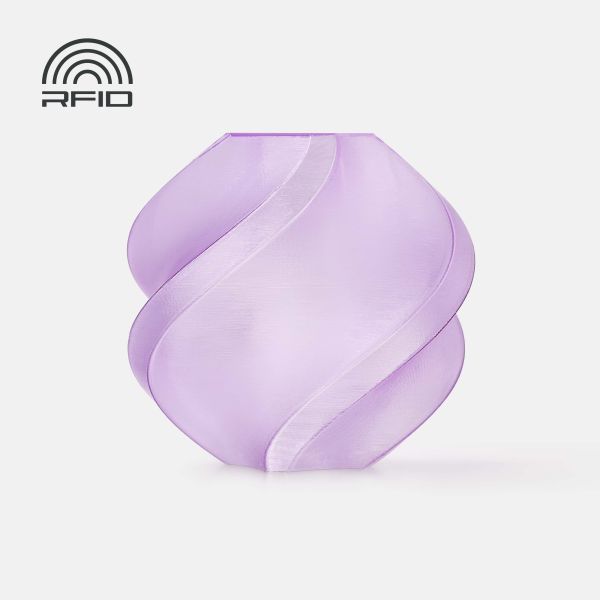 PETG Translucent Purple (32700) Фіолетовий прозорий ПЕТГ філамент пластик Bambu Lab для 3д друку