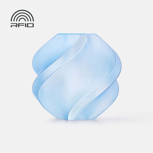 PETG Translucent Light Blue (32600) Блакитний прозорий ПЕТГ філамент пластик Bambu Lab для 3д друку