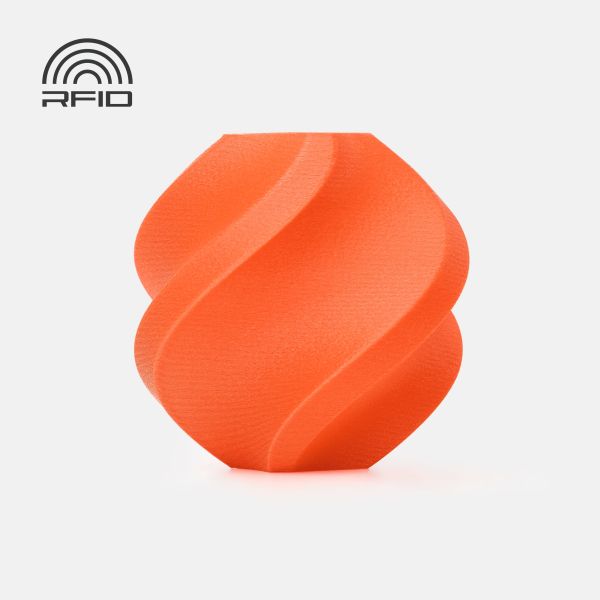 PA6-GF Orange (72200) Помаранчевий склонаповнений нейлон філамент пластик Bambu Lab для 3д друку
