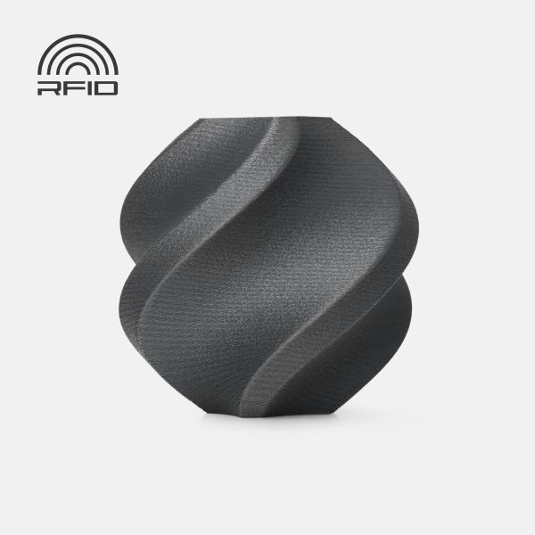 PA6-GF Gray (72103) Сірий склонаповнений нейлон філамент пластик Bambu Lab для 3д друку