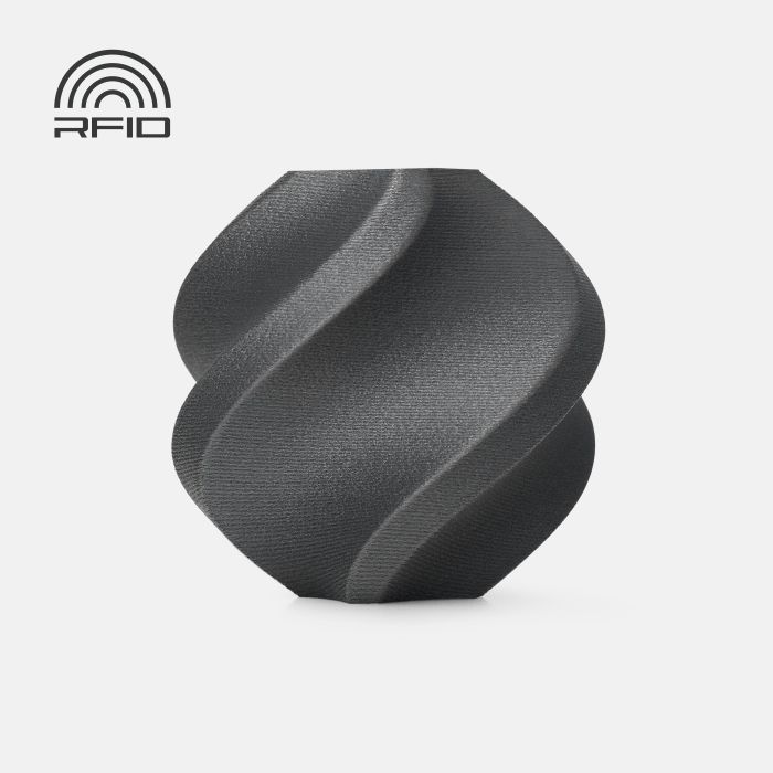 PA6-GF Gray (72103) Сірий склонаповнений нейлон філамент пластик Bambu Lab для 3д друку