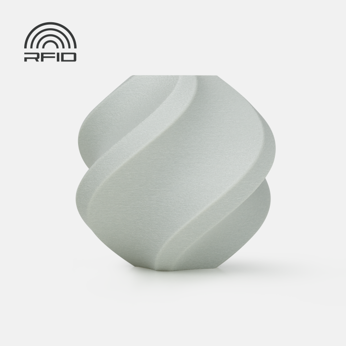ABS-GF Gray (41102) Сірий склонаповнений АБС філамент пластик Bambu Lab