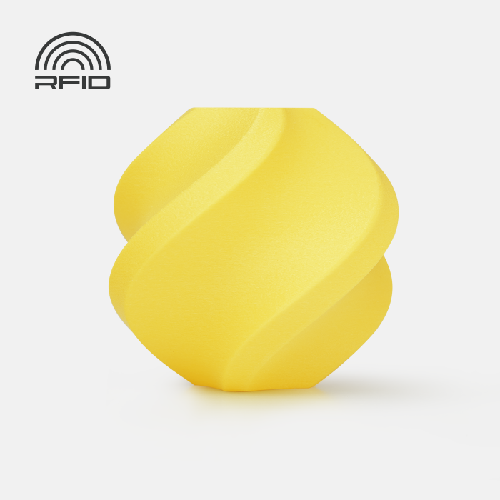 ABS-GF Yellow (41400) Жовтий склонаповнений АБС філамент пластик Bambu Lab