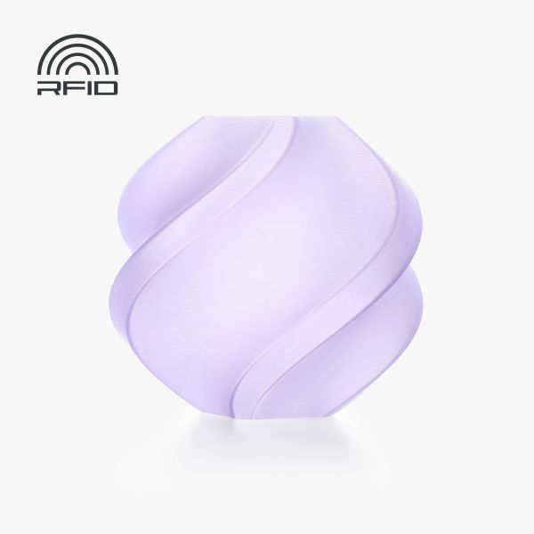 PLA Translucent Lavender (13711) - прозорий лавандовий ПЛА філамент Bambu Lab пластик для 3д друку