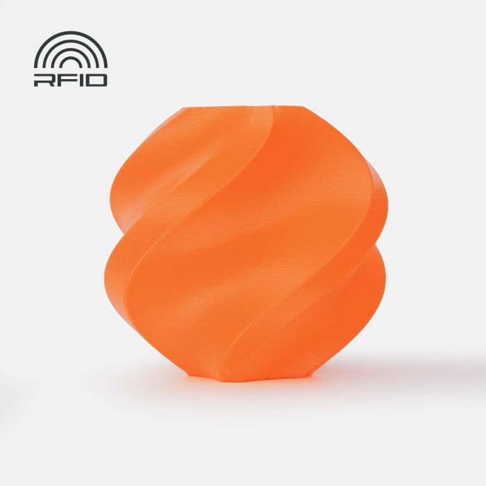 PLA Basic Orange (10300) - помаранчевий ПЛА філамент Bambu Lab пластик для 3д друку