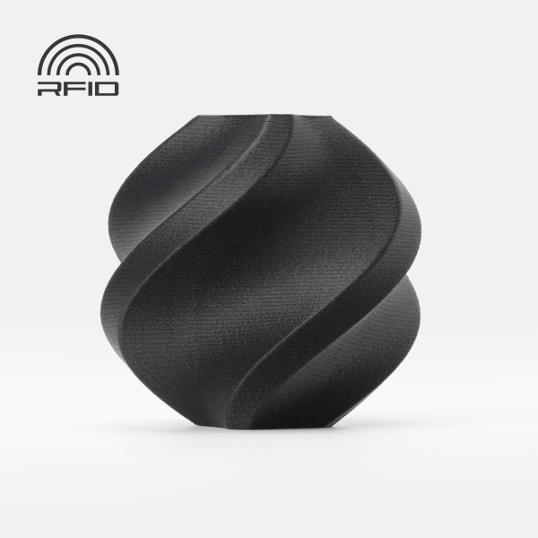 PETG-CF Black (31100) Чорний вугленаповнений ПЕТГ філамент пластик Bambu Lab для 3д друку