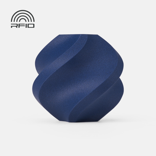 PETG-CF Indigo Blue (31600) Темно-синій вугленаповнений ПЕТГ філамент пластик Bambu Lab для 3д друку
