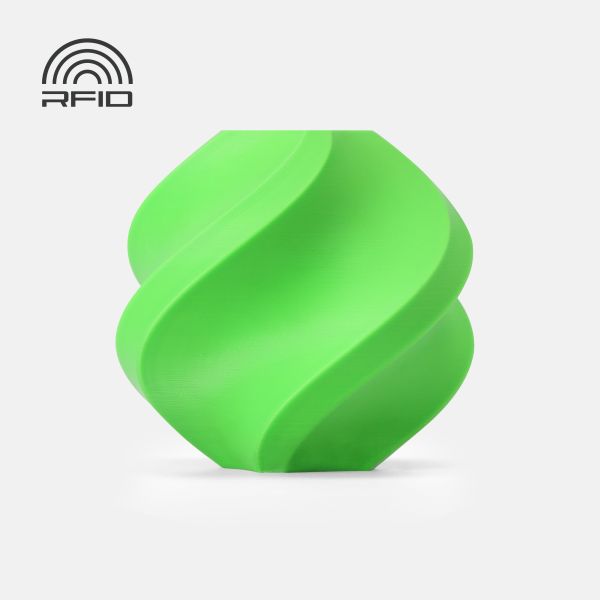 PETG-HF Lime Green (33501) Світло-зелений, салатовий, лайм ПЕТГ філамент пластик Bambu Lab для швидкого 3д друку