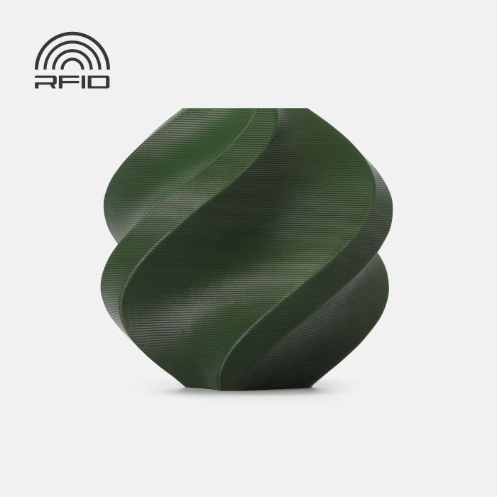 PETG-HF Forest Green (33502) Темно-зелений ПЕТГ філамент пластик Bambu Lab для швидкого 3д друку