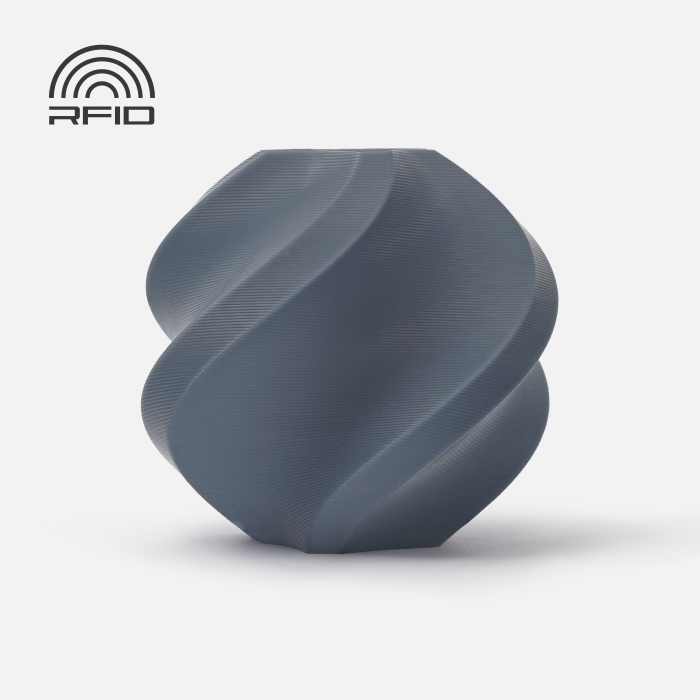 PLA Basic Blue Grey (10602) -  сіро-синій ПЛА філамент Bambu Lab пластик для 3д друку