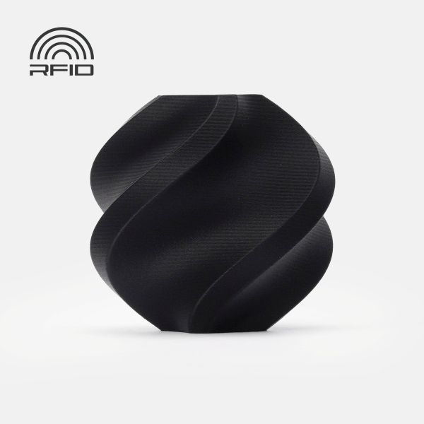PLA-CF Black (14100) чорний вугленаповнений ПЛА філамент Bambu Lab для 3д друку