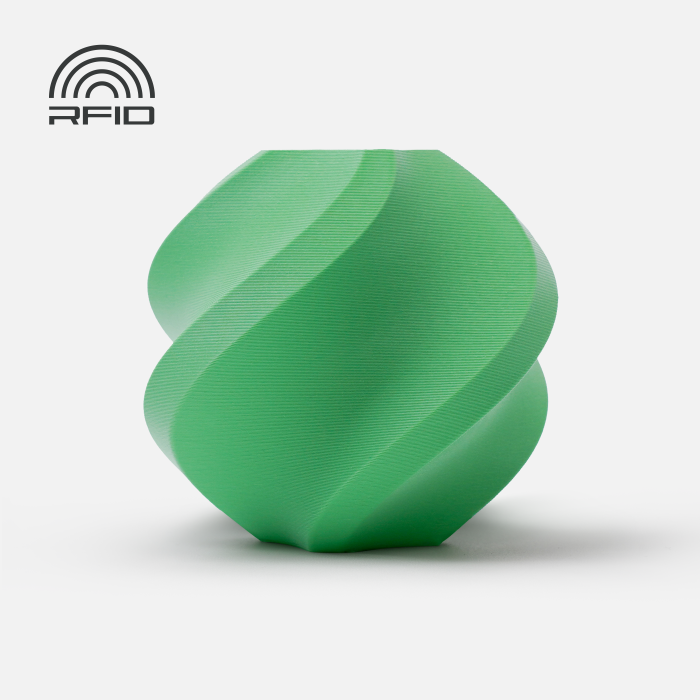 PLA Matte Grass Green (11500) - матовий зелений ПЛА філамент Bambu Lab пластик для 3д друку