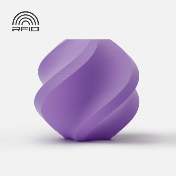 PLA Matte Lilac purple (11700) - матовий фіолетовий ПЛА філамент Bambu Lab пластик для 3д друку