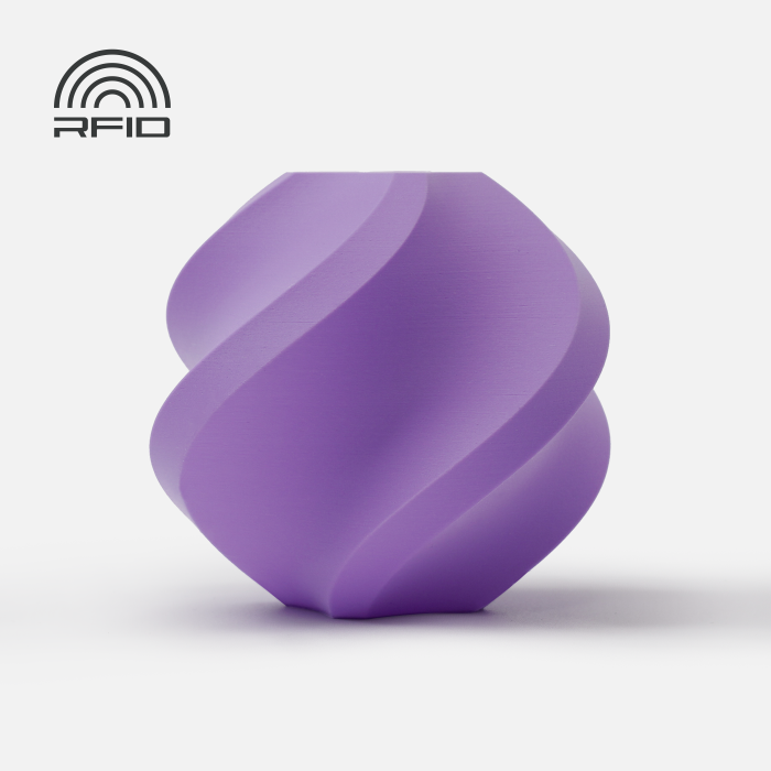 PLA Matte Lilac purple (11700) - матовий фіолетовий ПЛА філамент Bambu Lab пластик для 3д друку