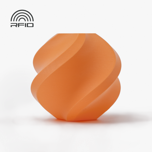 PLA Matte Mandarin Orange (11300) - матовий помаранчевий ПЛА філамент Bambu Lab пластик для 3д друку