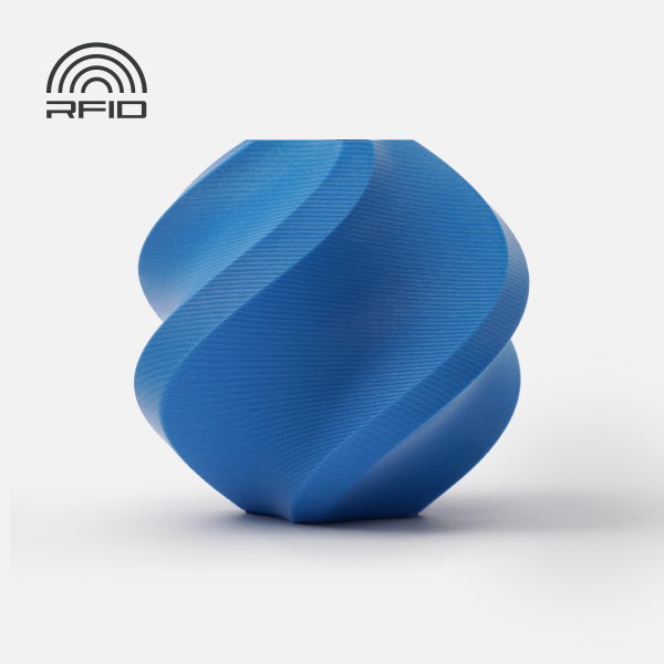 PLA Matte Marine Blue (11600)  - матовий синій ПЛА філамент Bambu Lab пластик для 3д друку