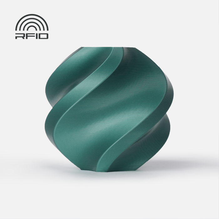PLA Metal Oxide Green Metallic (13500) зелений металік ПЛА філамент Bambu Lab пластик для 3д друку