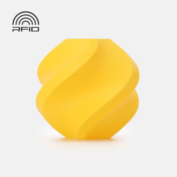 PLA Tough+ | Yellow (12401) ПЛА міцний філамент Bambu Lab, пластик для 3д друку
