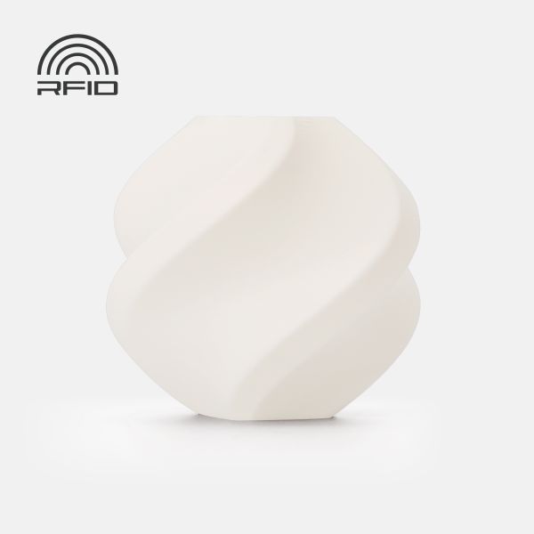 PLA Tough+ White (12107) Білий ПЛА міцний філамент Bambu Lab, пластик для 3д друку