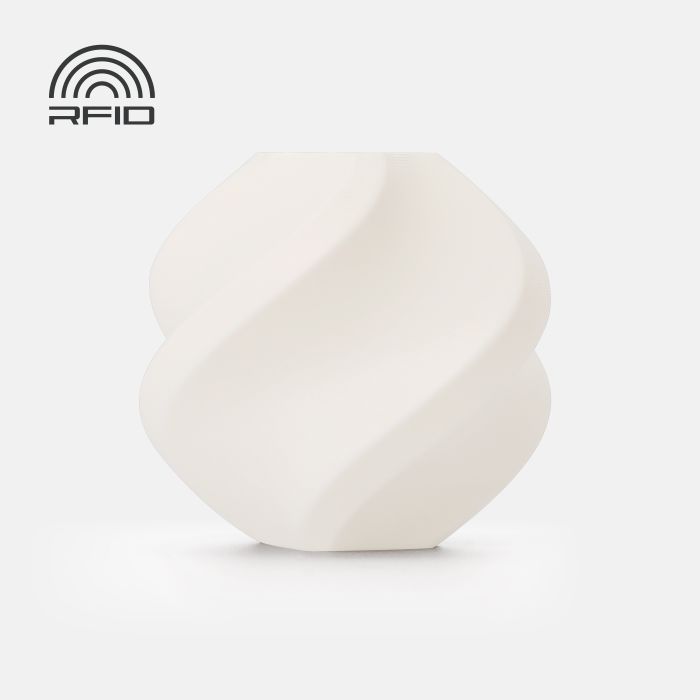 PLA Tough+ White (12107) Білий ПЛА міцний філамент Bambu Lab, пластик для 3д друку