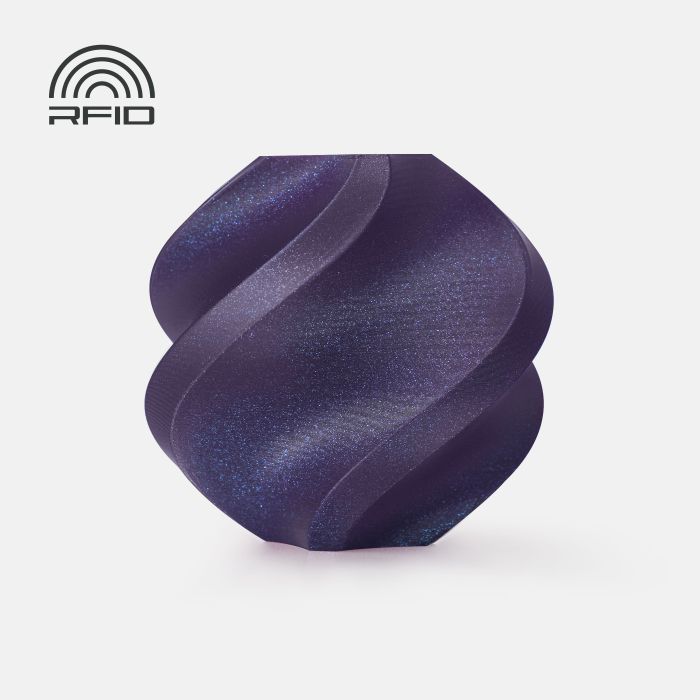 PLA Galaxy Purple (13602) фіолетовий галактичний з блістками ПЛА філамент Bambu Lab пластик для 3д друку