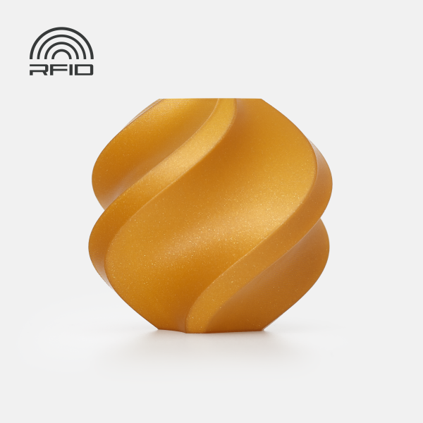 PLA Sparkle Classic Gold (13402) золотий з блістками ПЛА філамент Bambu Lab для 3д друку
