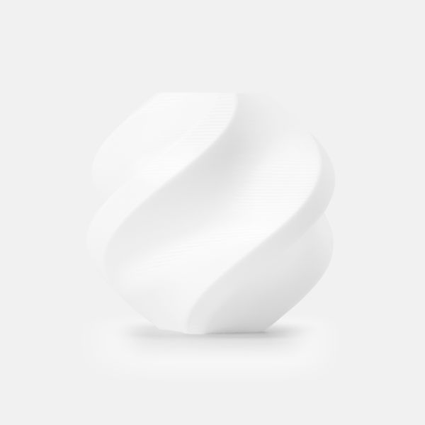 TPU 90A  White (51105) Білий ТПУ м'який еластичний резиноподібний філамент Bambu Lab