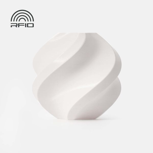 PLA Basic Jade White (10100) - білий базовий ПЛА філамент Bambu Lab пластик для 3д друку